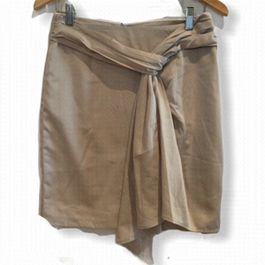 Attitude Draped Front Skirt